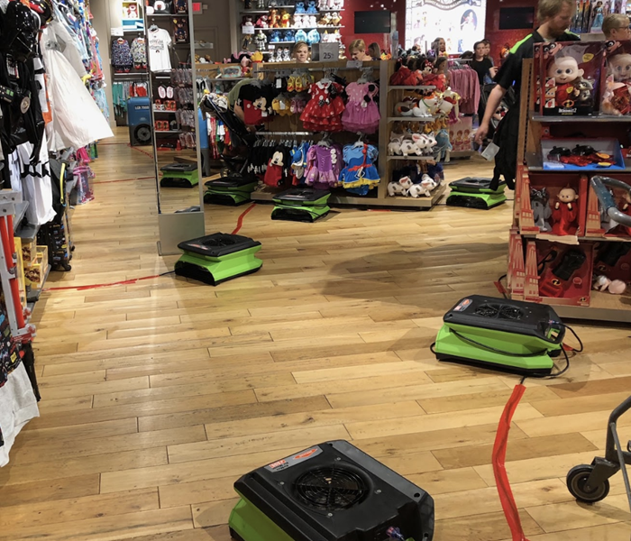 Store Water Damage Cleaning